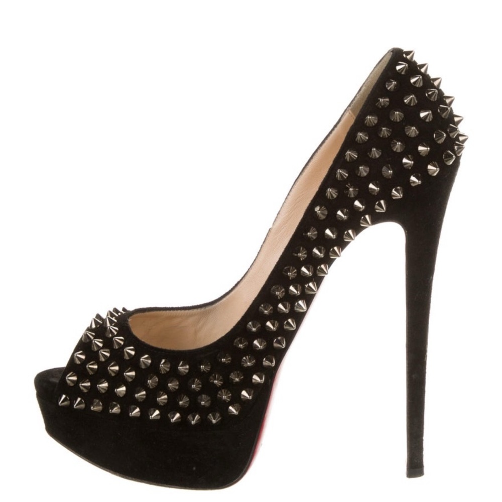 Christian Louboutin Suede Pumps